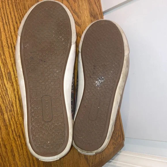 Coach Barrett Tartan Graffiti Sneakers 8.5 - Picture 11 of 11